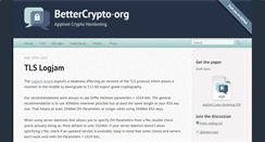 Desktop Screenshot of bettercrypto.org